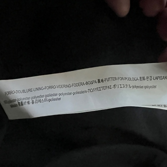 Bershka Double Breasted Black Blazer w/ Ruched 3/4 Length Sleeves Size Large - Picture 8 of 8